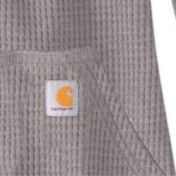 CARHARTT NWT Relaxed Fit Heavyweight Long-Sleeve Hooded Thermal Shirt 1x 16w 18w - Picture 4 of 8